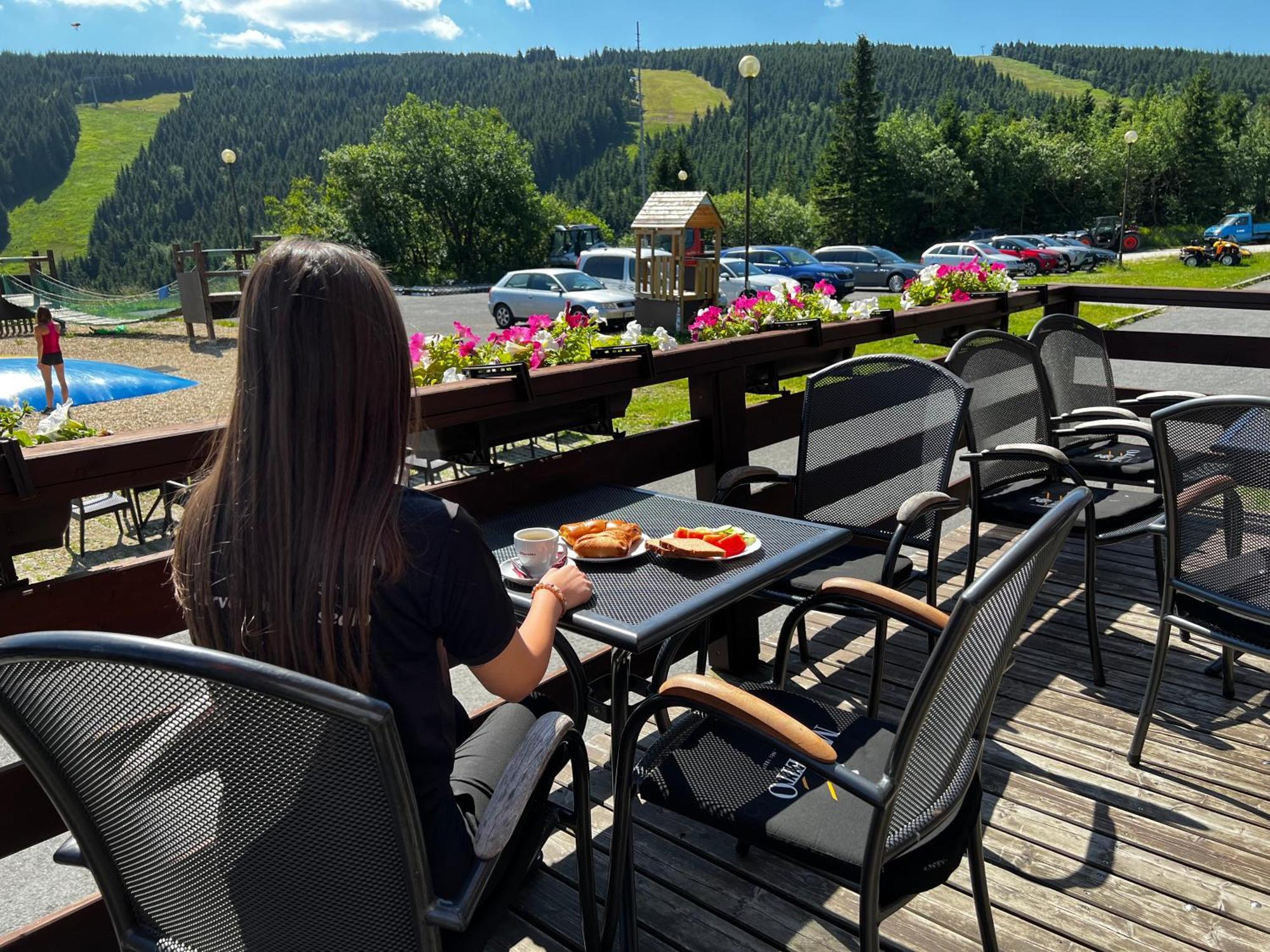 Hotel Cervenohorske Sedlo Loučná nad Desnou Eksteriør bilde