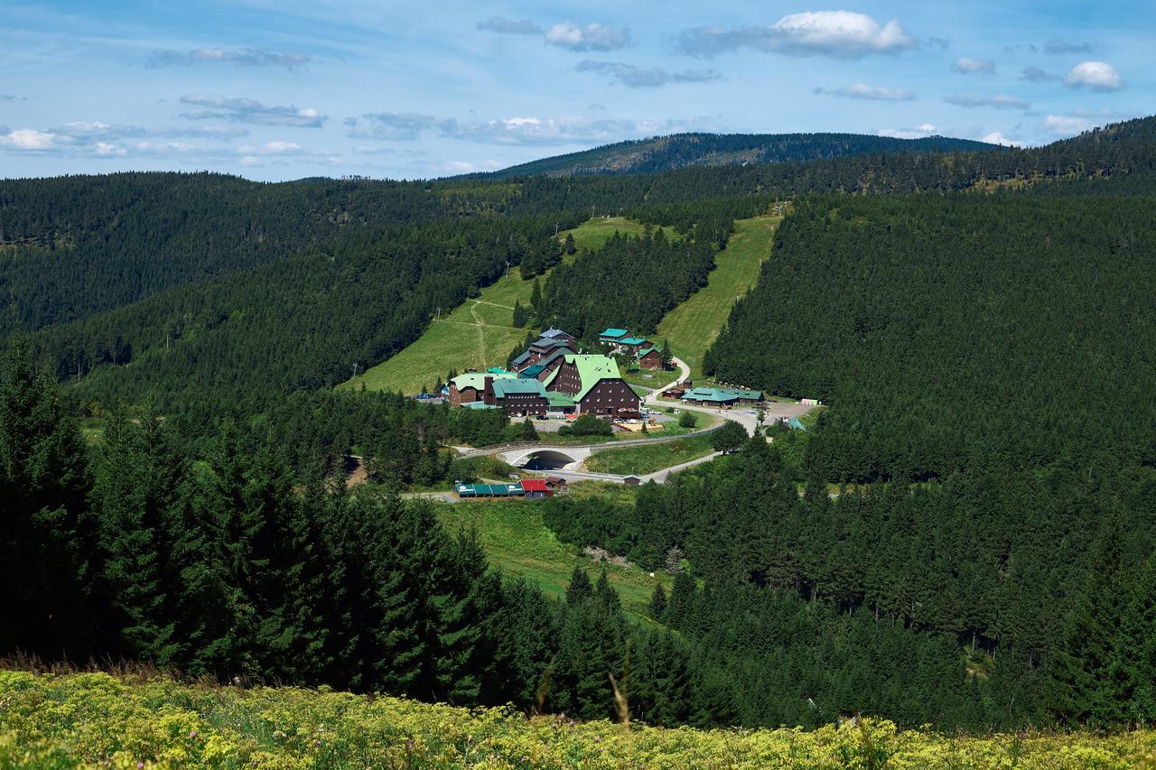 Hotel Cervenohorske Sedlo Loučná nad Desnou Eksteriør bilde